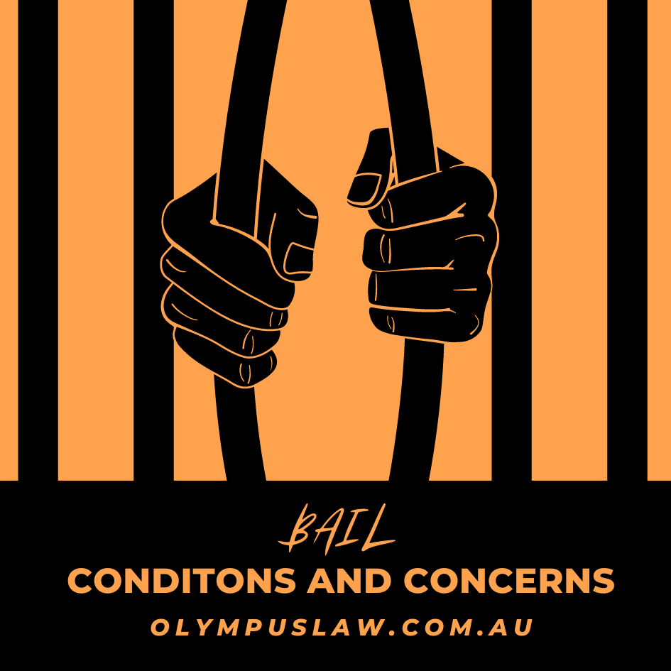 Bail condition, concerns under Bail Act 2013